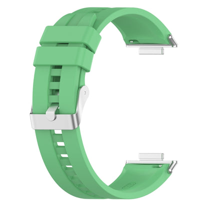 For Huawei Watch Fit 2 Tire Tread Watch Band(Mint Green) by bashfashion