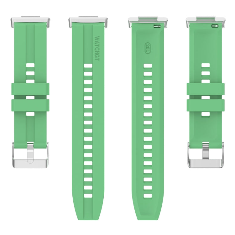 For Huawei Watch Fit 2 Tire Tread Watch Band(Mint Green) by bashfashion