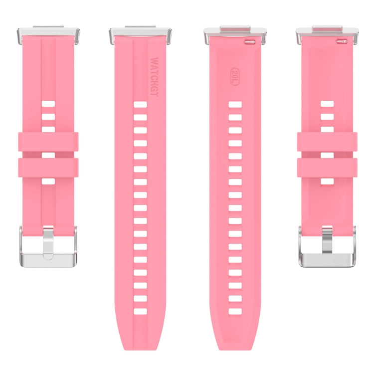 For Huawei Watch Fit 2 Tire Tread Watch Band(Pink) by bashfashion