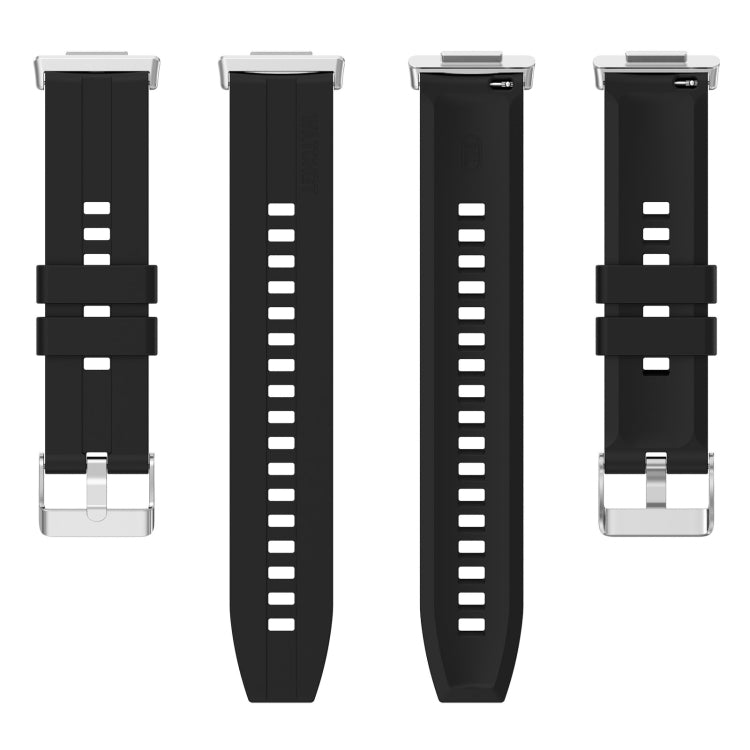 For Huawei Watch Fit 2 Tire Tread Watch Band(Black) by bashfashion