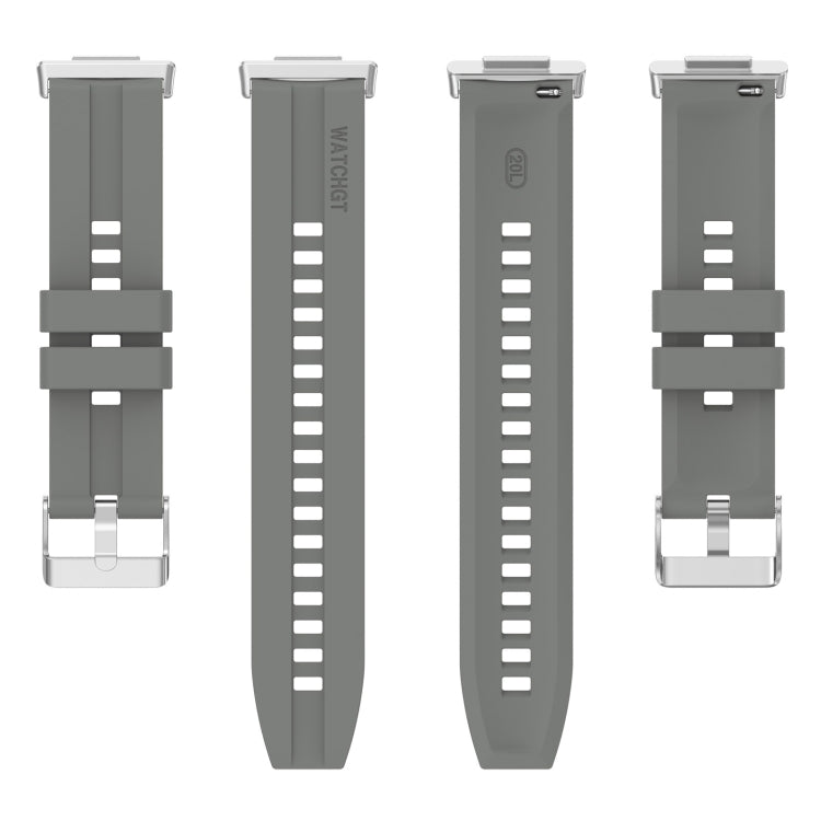 For Huawei Watch Fit 2 Tire Tread Watch Band(Grey) by bashfashion