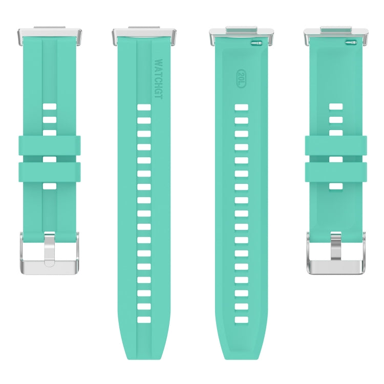 For Huawei Watch Fit 2 Tire Tread Watch Band(Aurora Blue) by bashfashion