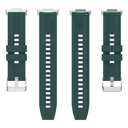 For Huawei Watch Fit 2 Tire Tread Watch Band(Dark Green) by bashfashion