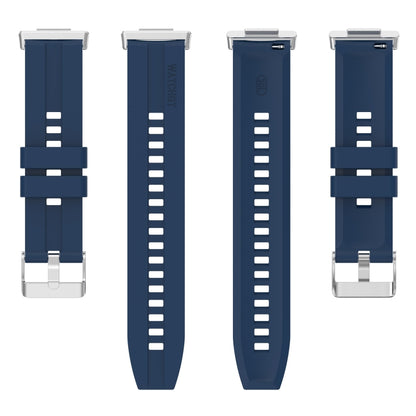 For Huawei Watch Fit 2 Tire Tread Watch Band(Dark Blue) by bashfashion
