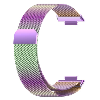 For Huawei Watch Fit 2 Milan Magnetic Stainless Steel Watch Band(Colorful) by bashfashion