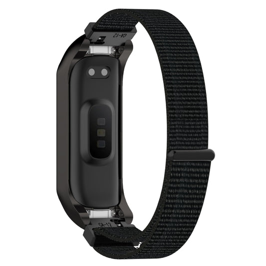 For Samsung Galaxy Fit 2 SM-R220 Nylon Loop Watch Band(Black) by bashfashion