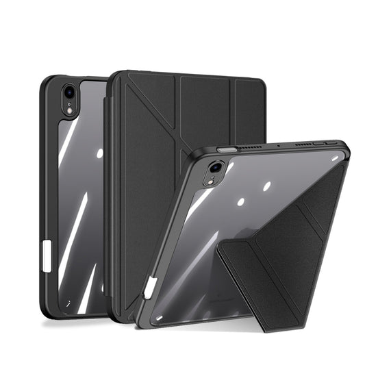 For iPad mini (2021)/mini 6 / mini 7 DUX DUCIS Magi Series Shockproof Tablet Case(Black) by DUX DUCIS