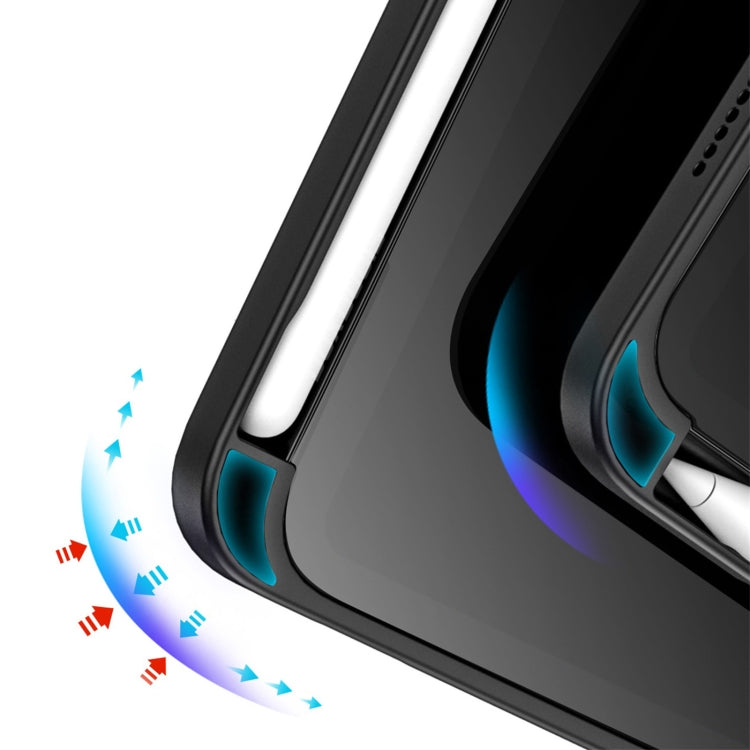 For iPad mini (2021)/mini 6 / mini 7 DUX DUCIS Magi Series Shockproof Tablet Case(Black) by DUX DUCIS