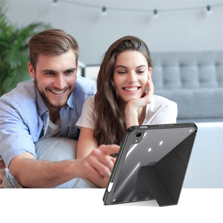 For iPad mini (2021)/mini 6 / mini 7 DUX DUCIS Magi Series Shockproof Tablet Case(Black) by DUX DUCIS