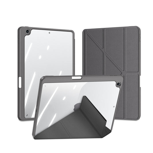 For iPad 10.2 2019/2020/2021 DUX DUCIS Magi Series Shockproof Tablet Case(Grey) by DUX DUCIS