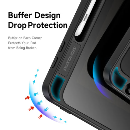 For iPad 10.2 2019/2020/2021 DUX DUCIS Magi Series Shockproof Tablet Case(Black) by DUX DUCIS
