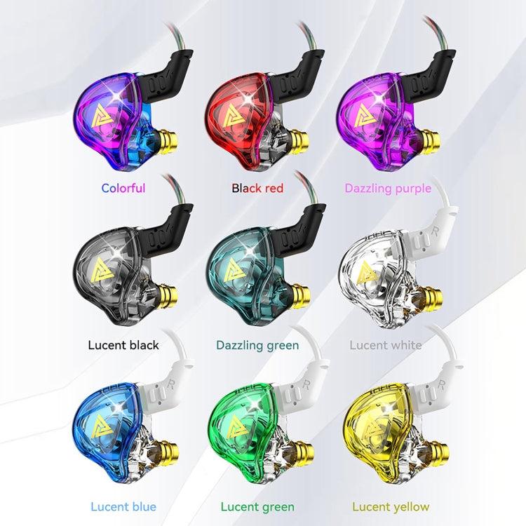 QKZ DMX Sports In-ear HIFI 3.5mm Wired Control Earphone with Mic(Cyan) by QKZ