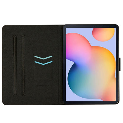 For Samsung Galaxy Tab A7 Lite T220 Stitching Solid Color Smart Leather Tablet Case(Orange) by bashfashion