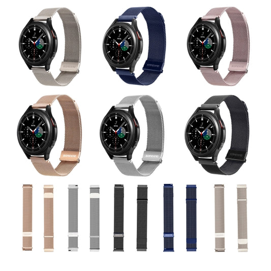 DUX DUCIS Milanese Watch Band For Samsung Watch Series 22mm(Black) by DUX DUCIS