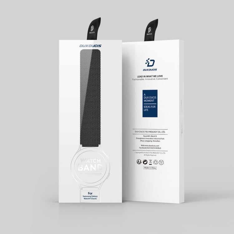 DUX DUCIS Milanese Watch Band For Samsung Watch Series 22mm(Black) by DUX DUCIS