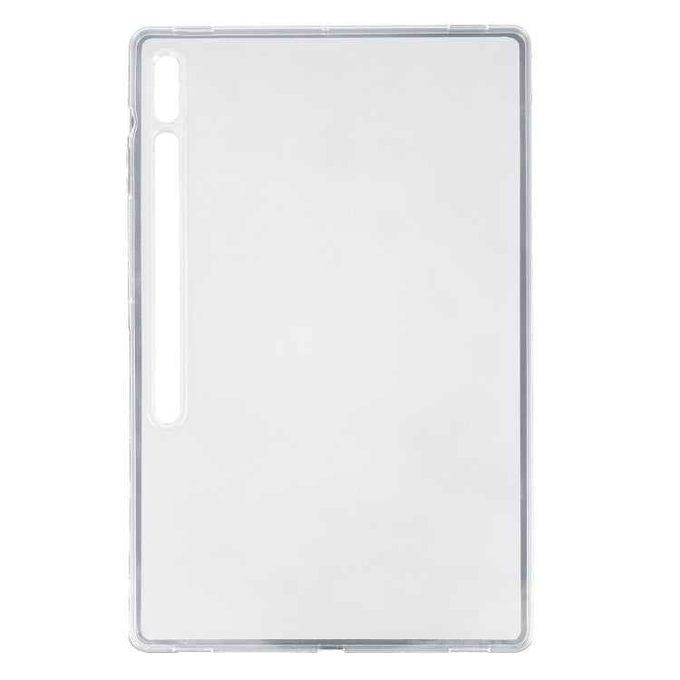 For Samsung Galaxy Tab S8 Ultra 14.6 / X900 / X906 TPU Tablet Case (Frosted Clear) by bashfashion