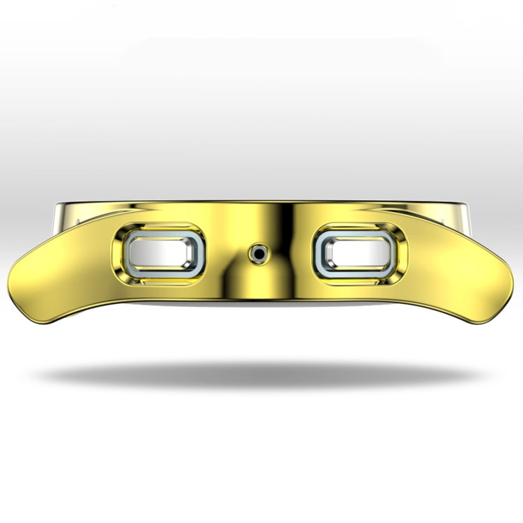 For Samsung Galaxy Watch 5 40 mm Full Coverage TPU Electroplating Protective Case(Gold) by bashfashion