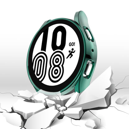 For Samsung Galaxy Watch 5 40 mm Full Coverage TPU Electroplating Protective Case(Green) by bashfashion