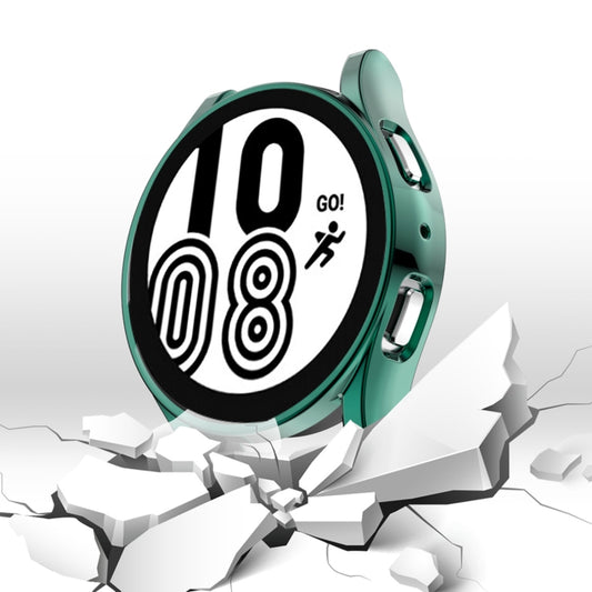 For Samsung Galaxy Watch 5 40 mm Full Coverage TPU Electroplating Protective Case(Green) by bashfashion