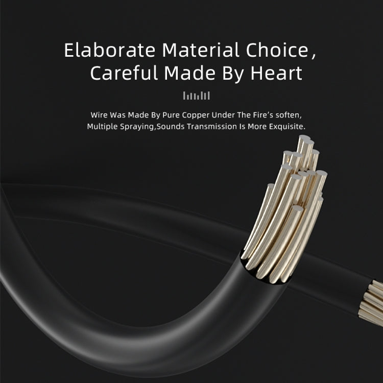 CVJ V6.TC 1.25m Type-C Digital Decoding Oxygen-free Copper Earphone Cable, Style:0.78mm(Black) by CVJ