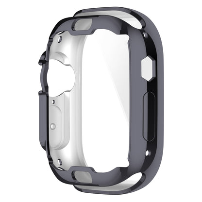 TPU All-inclusive Electroplating Protective Case For Apple Watch Ultra 1 / 2 / 3 49mm(Gun Color) by bashfashion