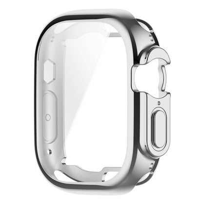 TPU All-inclusive Electroplating Protective Case For Apple Watch Ultra 1 / 2 / 3 49mm(Silver) by bashfashion