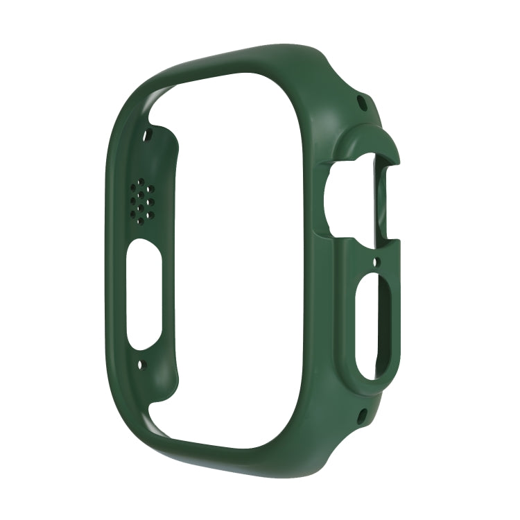 PC Hollow Protective Case For Apple Watch Ultra 1 / 2 / 3 49mm(Official Green) by bashfashion