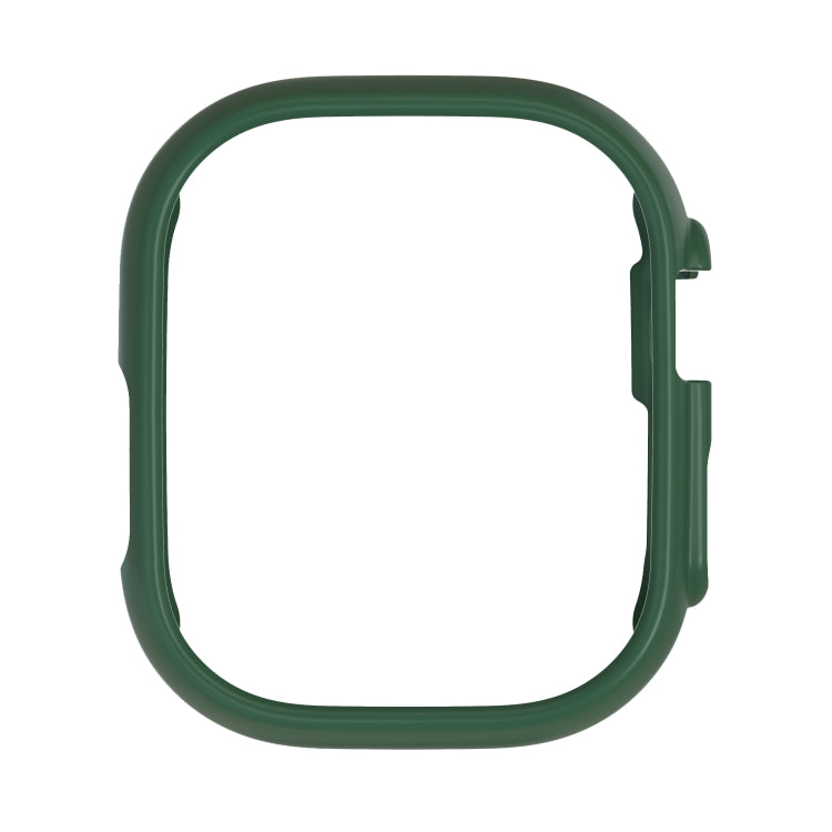 PC Hollow Protective Case For Apple Watch Ultra 1 / 2 / 3 49mm(Official Green) by bashfashion