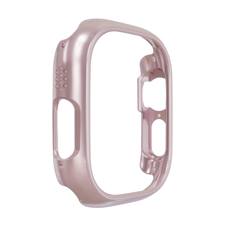 PC Hollow Protective Case For Apple Watch Ultra 1 / 2 / 3 49mm(Rose Gold) by bashfashion