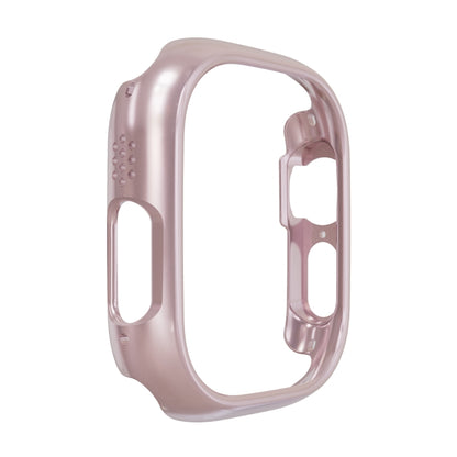 PC Hollow Protective Case For Apple Watch Ultra 1 / 2 / 3 49mm(Rose Gold) by bashfashion