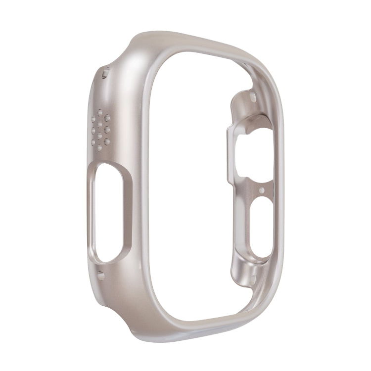PC Hollow Protective Case For Apple Watch Ultra 1 / 2 / 3 49mm(Starlight) by bashfashion