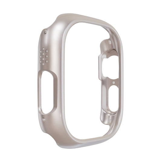 PC Hollow Protective Case For Apple Watch Ultra 1 / 2 / 3 49mm(Starlight) by bashfashion