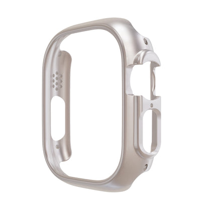 PC Hollow Protective Case For Apple Watch Ultra 1 / 2 / 3 49mm(Starlight) by bashfashion