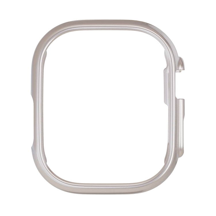 PC Hollow Protective Case For Apple Watch Ultra 1 / 2 / 3 49mm(Starlight) by bashfashion