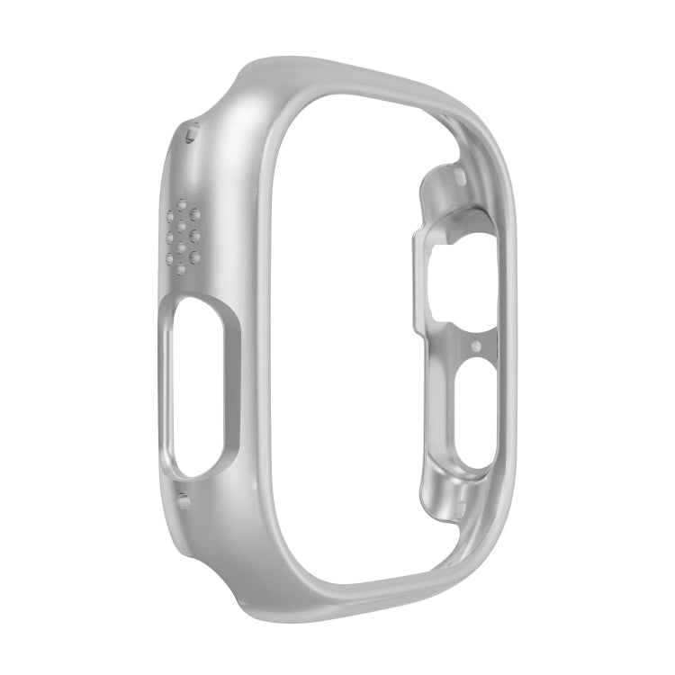 PC Hollow Protective Case For Apple Watch Ultra 1 / 2 / 3 49mm(Silver) by bashfashion