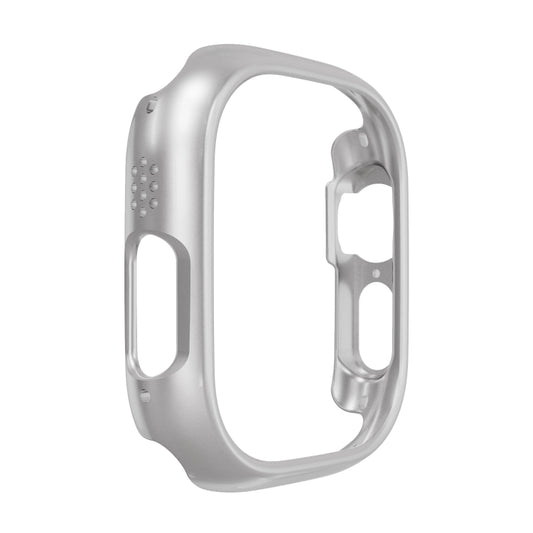 PC Hollow Protective Case For Apple Watch Ultra 1 / 2 / 3 49mm(Silver) by bashfashion