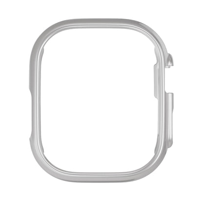 PC Hollow Protective Case For Apple Watch Ultra 1 / 2 / 3 49mm(Silver) by bashfashion