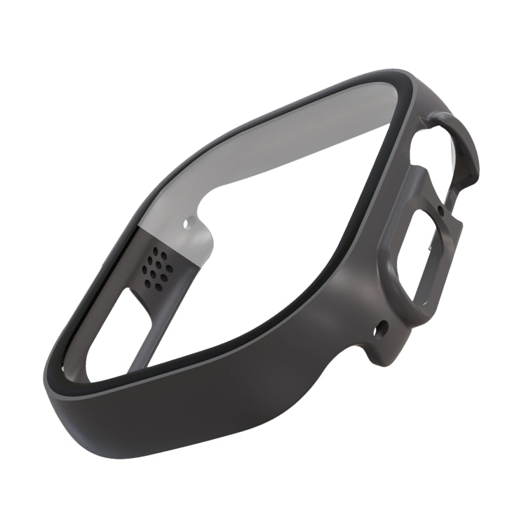Tempered Glass Film PC Watch Case For Apple Watch Ultra 1 / 2 / 3 49mm(Grey) by bashfashion
