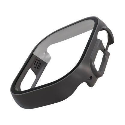 Tempered Glass Film PC Watch Case For Apple Watch Ultra 1 / 2 / 3 49mm(Grey) by bashfashion