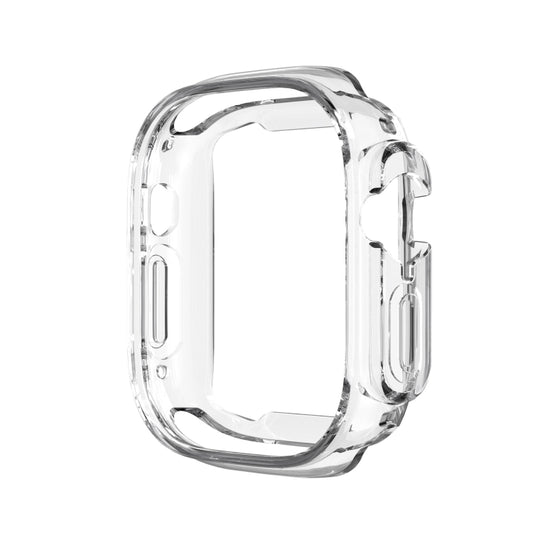 Half-inclusive Transparent TPU Protective Case For Apple Watch Ultra 1 / 2 / 3 49mm by bashfashion