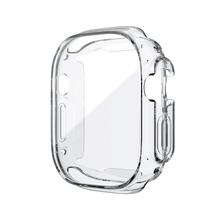 All-inclusive Transparent TPU Protective Case For Apple Watch Ultra 1 / 2 / 3 49mm by bashfashion