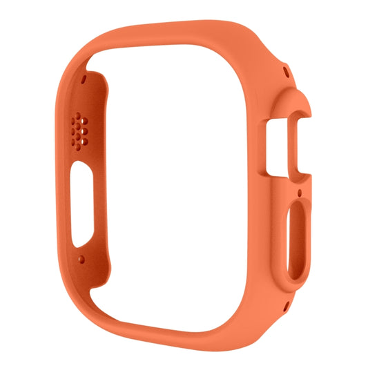 Half-inclusive PC Protective Case For Apple Watch Ultra 1 / 2 / 3 49mm(Orange) by bashfashion