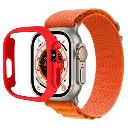 Half-inclusive PC Protective Case For Apple Watch Ultra 1 / 2 / 3 49mm(Red) by bashfashion
