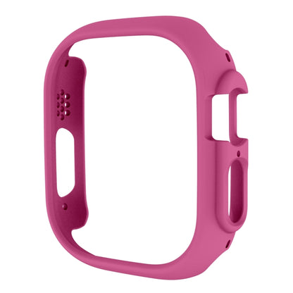 Half-inclusive PC Protective Case For Apple Watch Ultra 1 / 2 / 3 49mm(Rose Red) by bashfashion