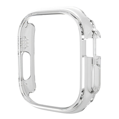 Half-inclusive PC Protective Case For Apple Watch Ultra 1 / 2 / 3 49mm(Transparent) by bashfashion
