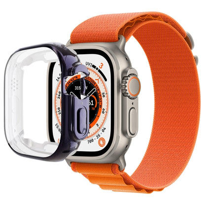 All-inclusive Plating TPU Protective Case For Apple Watch Ultra 1 / 2 / 3 49mm(Gun) by bashfashion