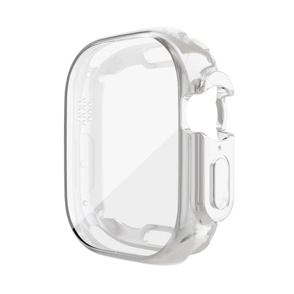 All-inclusive Plating TPU Protective Case For Apple Watch Ultra 1 / 2 / 3 49mm(Silver) by bashfashion