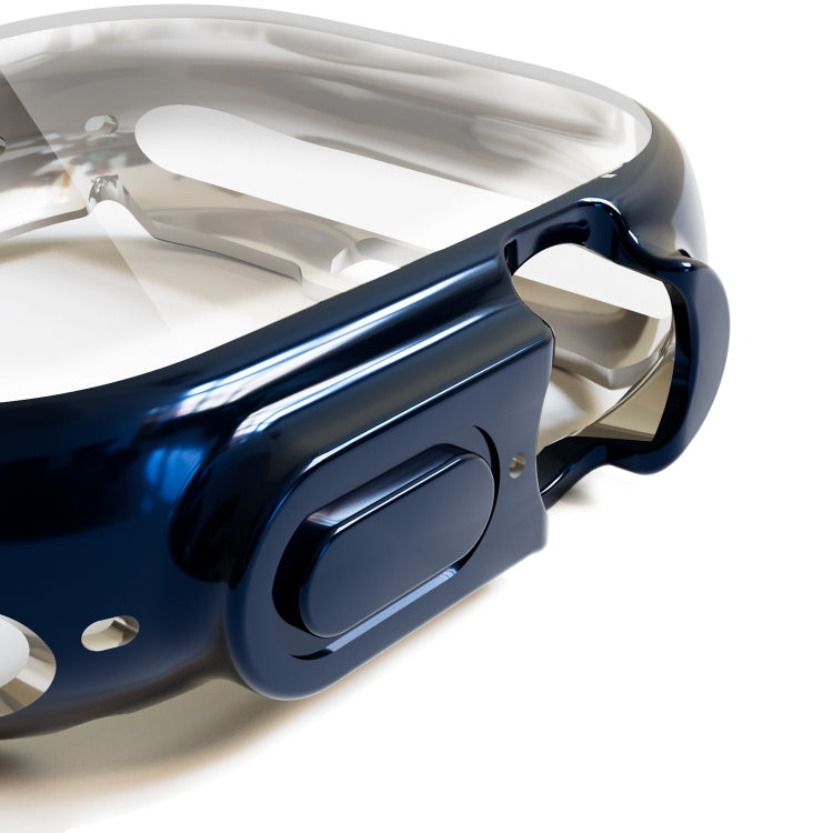 All-inclusive Plating TPU Protective Case For Apple Watch Ultra 1 / 2 / 3 49mm(Transparent) by bashfashion