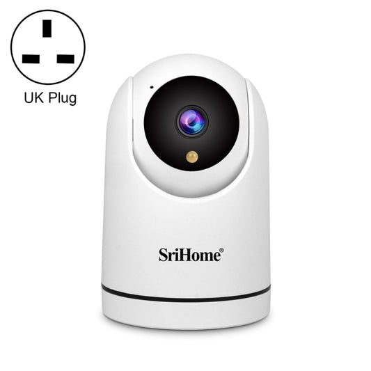 SriHome SH042 2.0MP 1080P HD AI WiFi Pan-tilt Surveillance Camera(UK Plug) by SriHome