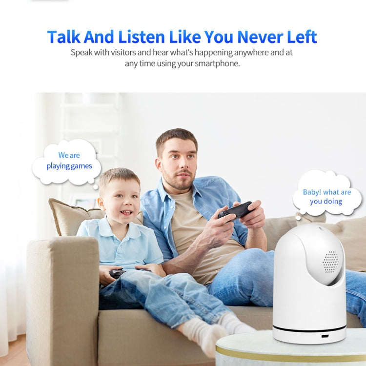 SriHome SH042 2.0MP 1080P HD AI WiFi Pan-tilt Surveillance Camera(US Plug) by SriHome